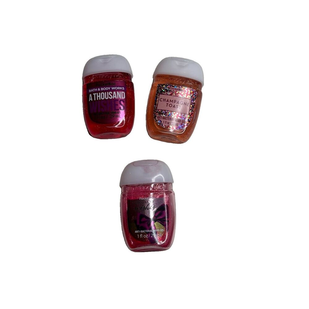 Bath & BodyWorks A Thousand Wishes Champagne Toast PocketBac Gel Hand Sanitizer